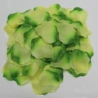 Лепестки роз желто-зеленые арт. 077-050