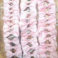 Бабочки для жениха и друзей жениха на свадьбу . В нежно розовом цвете Арт 0123