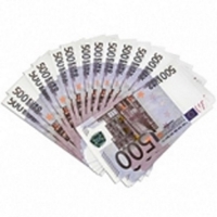 Шуточные деньги,500 евро (1 уп.)