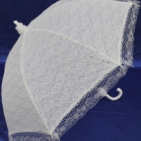 Зонтик белый арт015