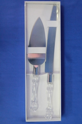 Нож и лопатка Прозрачные арт. 016