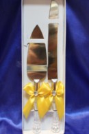 Нож и лопатка с желтым бантиком арт. 1-002