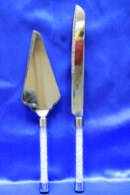 Нож и лопатка серебро CS-3149W арт. 038